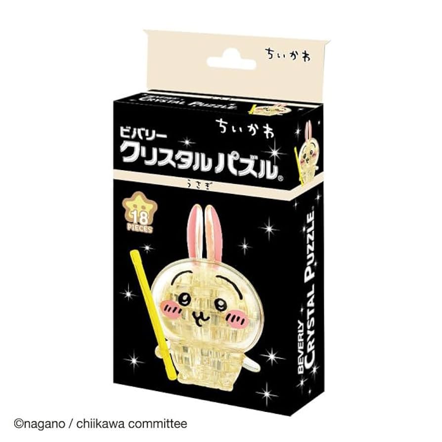 ちいかわ　うさぎ　18点 Amazon | ちいかわクリスタルパズル「うさぎ（18ピース